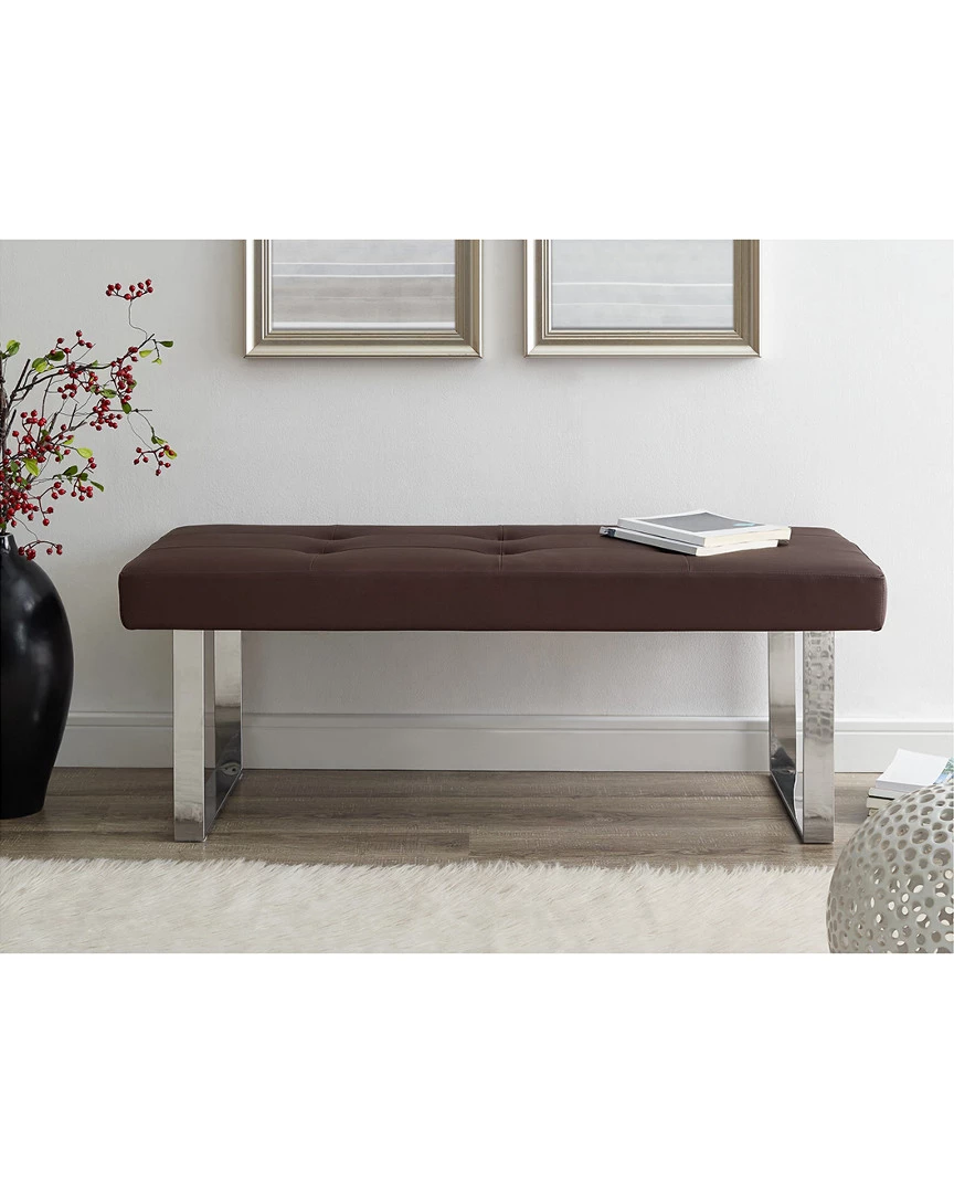 Inspired Home Estela Bench Accent Chairs - Image 2