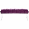 Inspired Home Marinell Ottoman Bench Accent Chairs