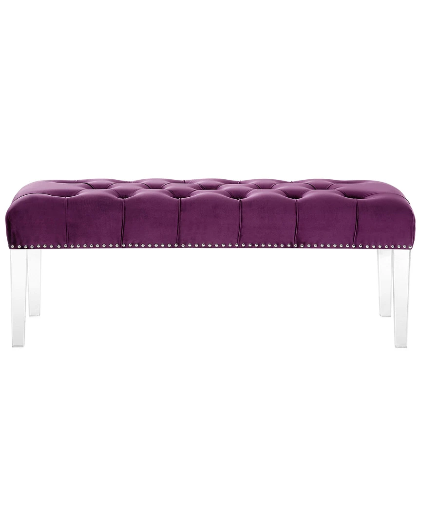Inspired Home Marinell Ottoman Bench Accent Chairs