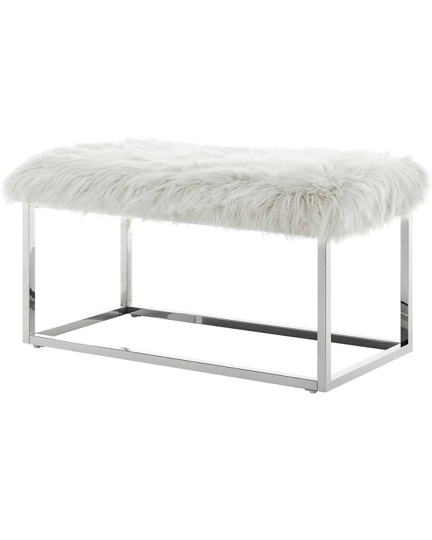 Inspired Home Camilla Ottoman Bench Accent Chairs - Image 2