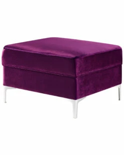 Inspired Home Alison Storage Ottoman Ottomans & Poufs