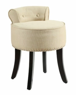Inspired Home Odion Vanity Stool Accent Chairs