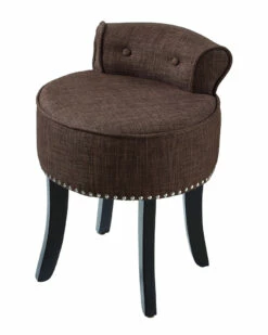 Inspired Home Odion Vanity Stool Accent Chairs