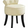 Inspired Home Odion Vanity Stool Accent Chairs