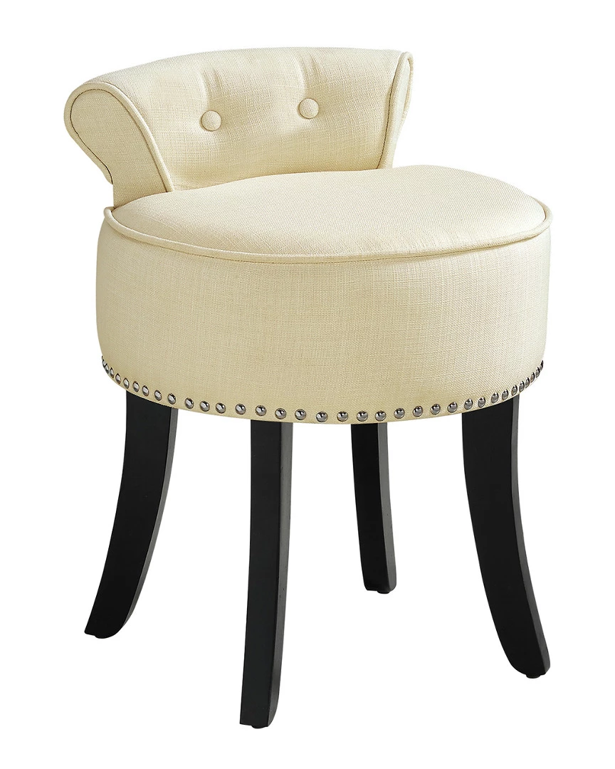 Inspired Home Odion Vanity Stool Accent Chairs