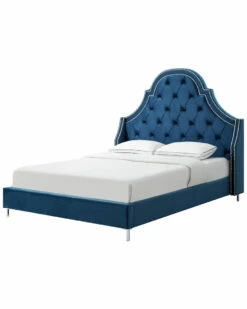 Inspired Home Laroche Queen Platform Bed Beds & Headboards
