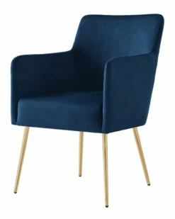 Set Of 2 Inspired Home Mazolini Velvet Dining Chair Dining Chairs & Stools