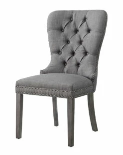 Inspired Home Set Of 2 Rory Linen Dining Chair Dining Chairs & Stools