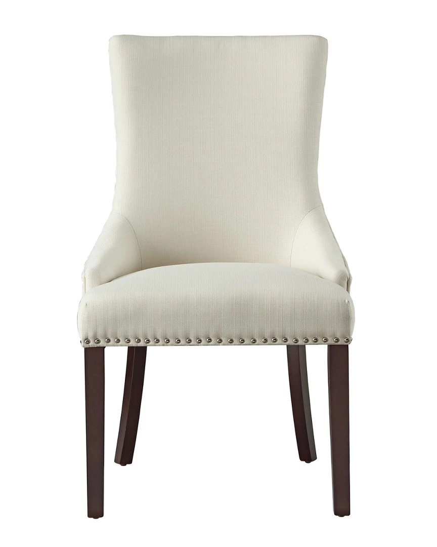 Inspired Home Set Of 2 Ruben Linen Dining Chairs Dining Chairs & Stools - Image 3