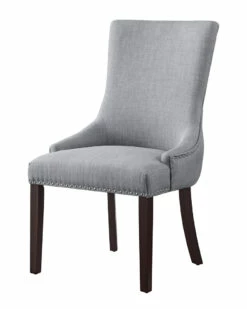 Inspired Home Set Of 2 Ruben Linen Dining Chairs Dining Chairs & Stools