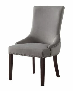 Inspired Home Set Of 2 Ruben Velvet Dining Chairs Dining Chairs & Stools