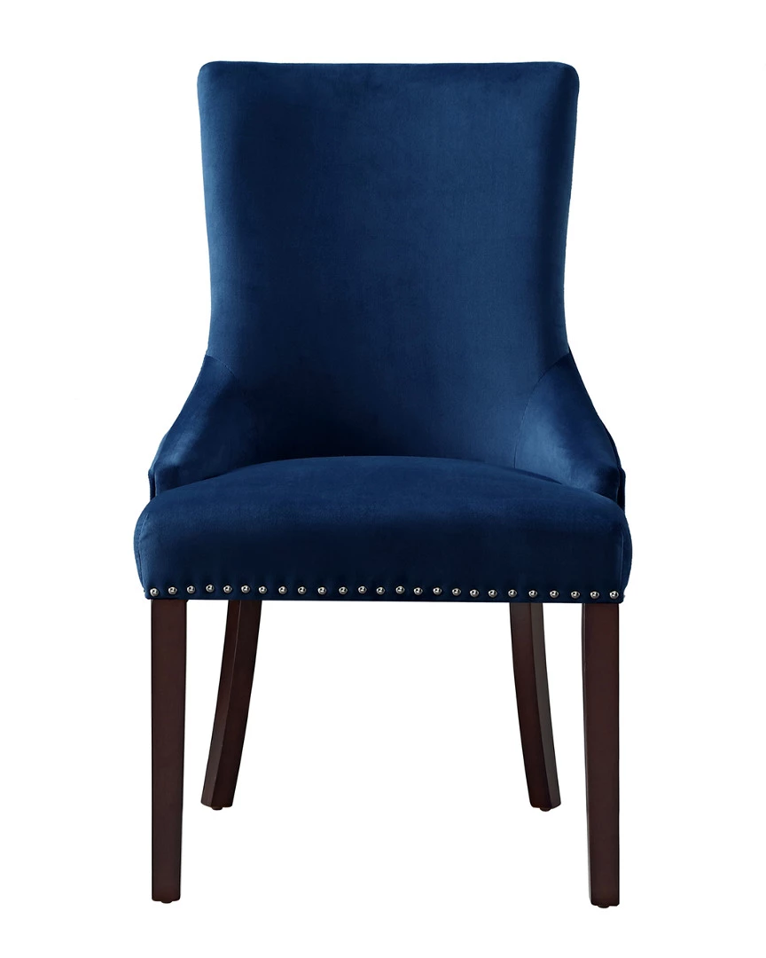 Inspired Home Set Of 2 Ruben Velvet Dining Chairs Dining Chairs & Stools - Image 3