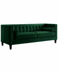 Inspired Home Pax Velvet Sofa Sofas & Sectionals