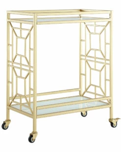 Inspired Home Wen Bar Cart Bar Carts & Accessories