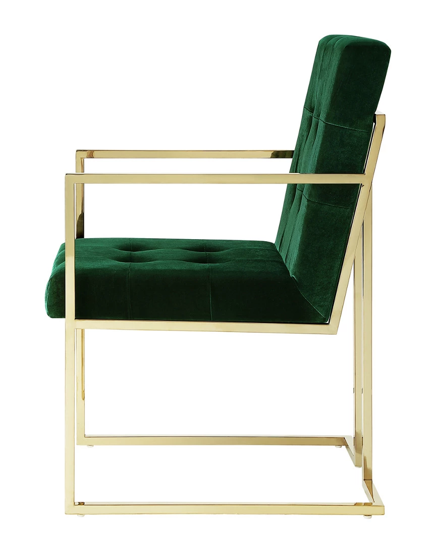 Set Of 2 Inspired Home Cecille Velvet Dining Chair Dining Chairs & Stools - Image 3