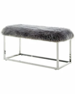 Inspired Home Camilla Ottoman Bench Accent Chairs