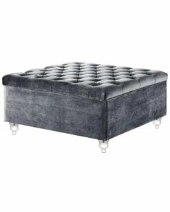 Inspired Home Claretta Ottoman Coffee Table Coffee Tables