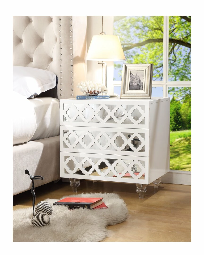 Inspired Home Billie Accent Table End & Side Tables - Image 2