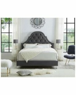 Inspired Home Laroche Queen Platform Bed Beds & Headboards