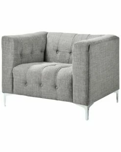 Inspired Home Vincent Club Chair Accent Chairs