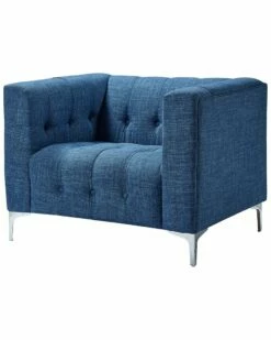 Inspired Home Vincent Club Chair Accent Chairs