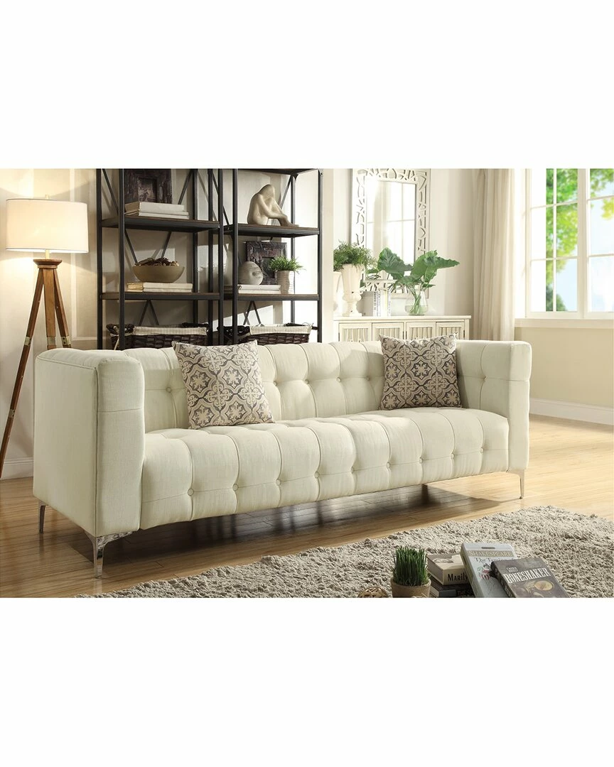 Inspired Home Vincent Sofa Sofas & Sectionals - Image 2