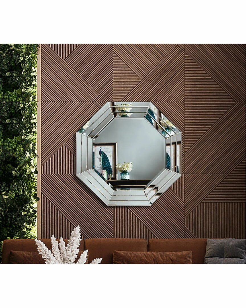 Inspired Home Sandra Wall Mirror Accent Mirrors & Wall Art - Image 2