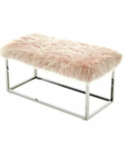 Inspired Home Camilla Ottoman Bench Accent Chairs