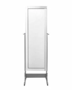 Inspired Home Margaret Armoire Makeup Storage Organizer Mirrors & Wall Art