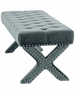 Inspired Home Jacqueline Bench Accent Chairs