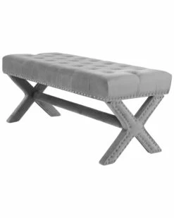 Inspired Home Jacqueline Bench Accent Chairs