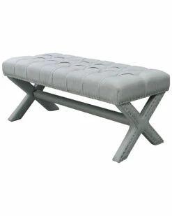 Inspired Home Jacqueline Bench Accent Chairs