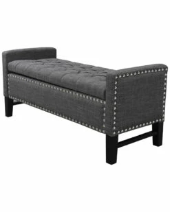 Inspired Home Scarlett Storage Bench Accent Chairs