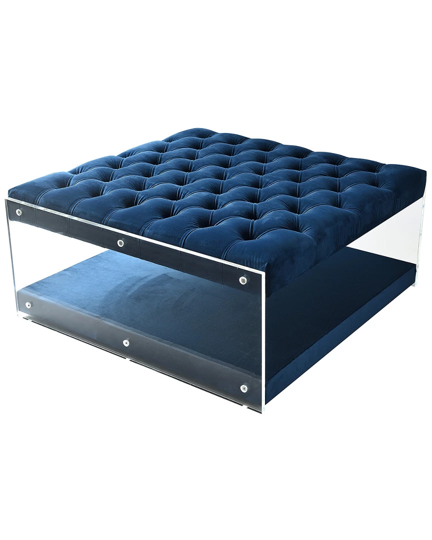 Inspired Home Morelli Oversized Ottoman Ottomans & Poufs