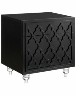 Inspired Home Wilma Side Table End & Side Tables