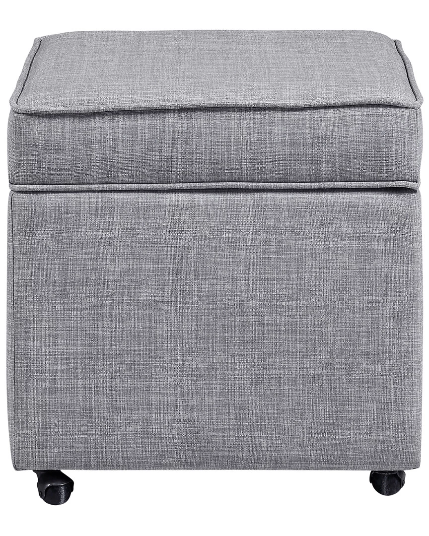 Inspired Home Martina Storage Ottoman Ottomans & Poufs - Image 4