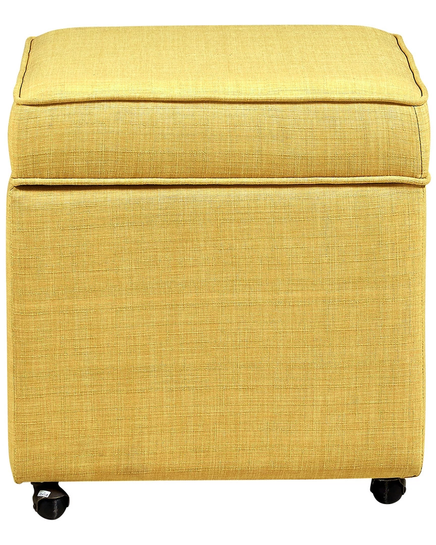 Inspired Home Martina Storage Ottoman Ottomans & Poufs - Image 4