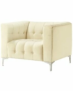 Inspired Home Vincent Club Chair Accent Chairs