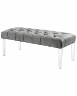 Inspired Home Marinell Ottoman Bench Accent Chairs