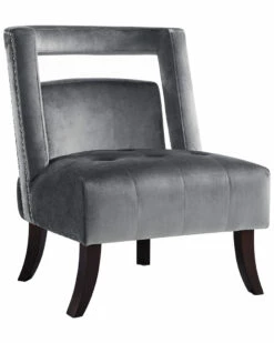 Inspired Home Carlita Armless Slipper Chair Accent Chairs