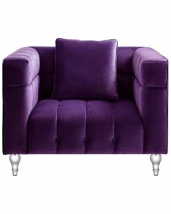 Inspired Home Lyla Club Chair Accent Chairs