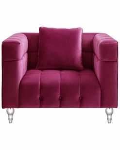 Inspired Home Lyla Club Chair Accent Chairs