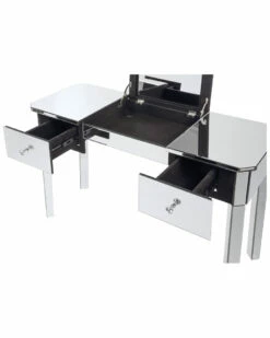 Inspired Home Cameron Vanity Table Nightstands