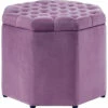 Inspired Home Gabriella Storage Ottoman Ottomans & Poufs