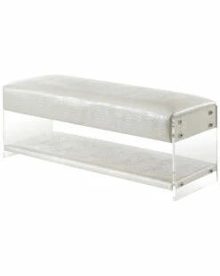 Inspired Home Petrina Bench Accent Chairs