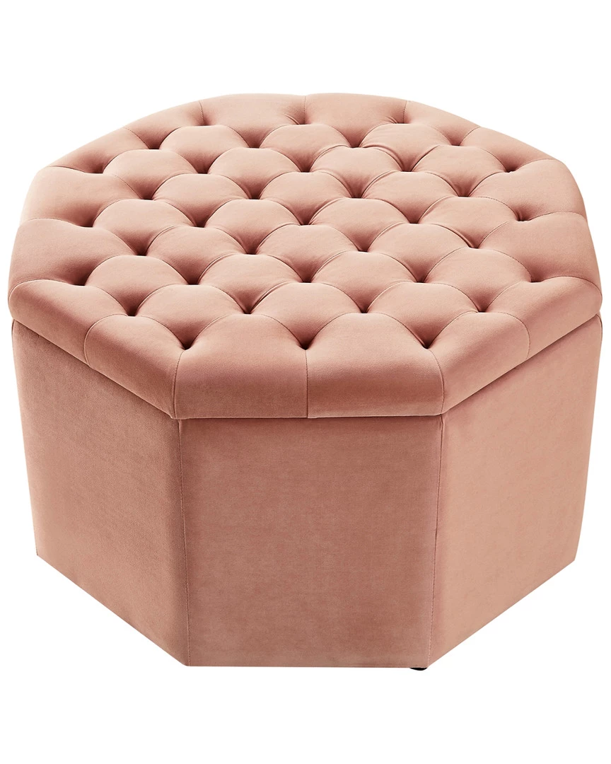Inspired Home Romeo Storage Ottoman Ottomans & Poufs