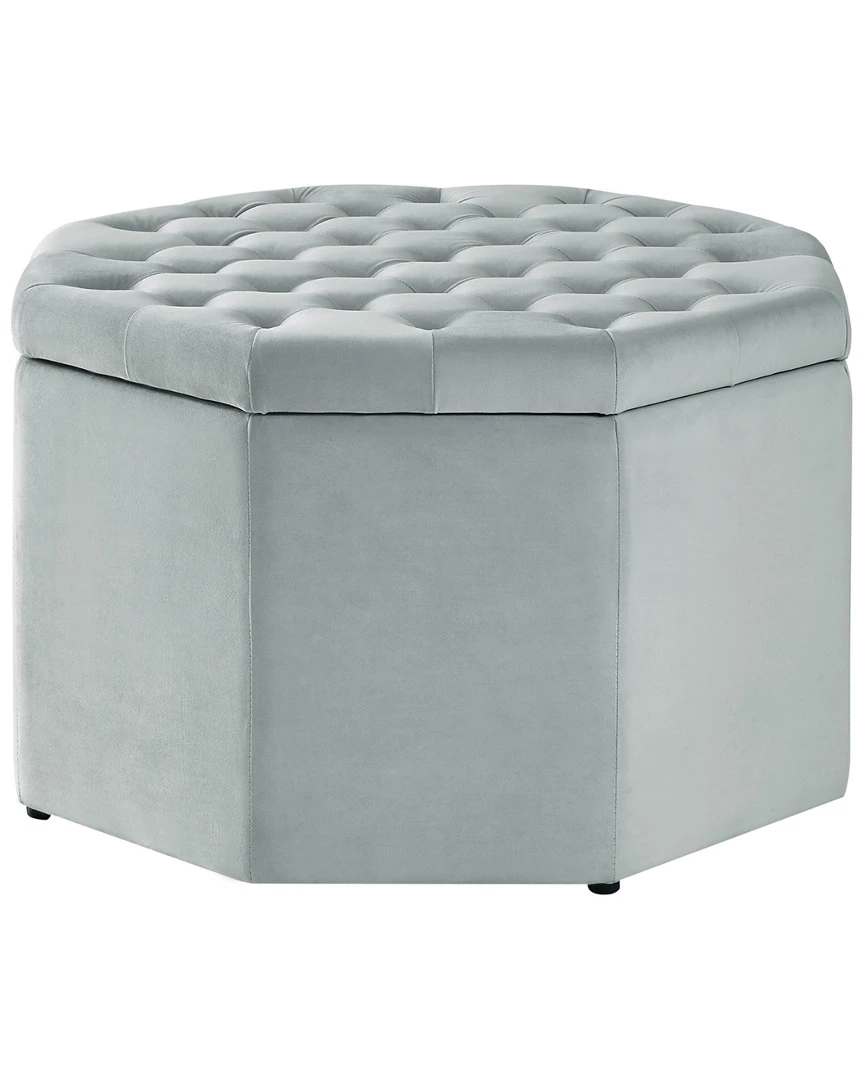 Inspired Home Romeo Storage Ottoman Ottomans & Poufs