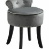 Inspired Home Odion Vanity Stool Accent Chairs