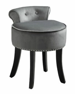 Inspired Home Odion Vanity Stool Accent Chairs