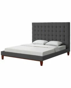 Inspired Home Fabrizio Queen Platform Bed Beds & Headboards